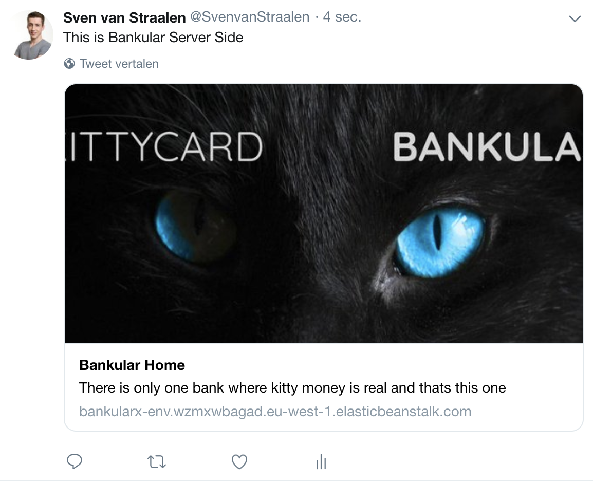 Twitter image of a card server side