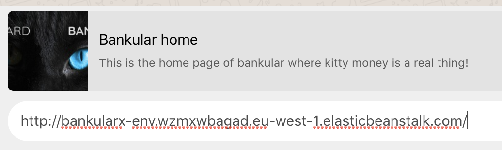 whatsapp image of a card server side